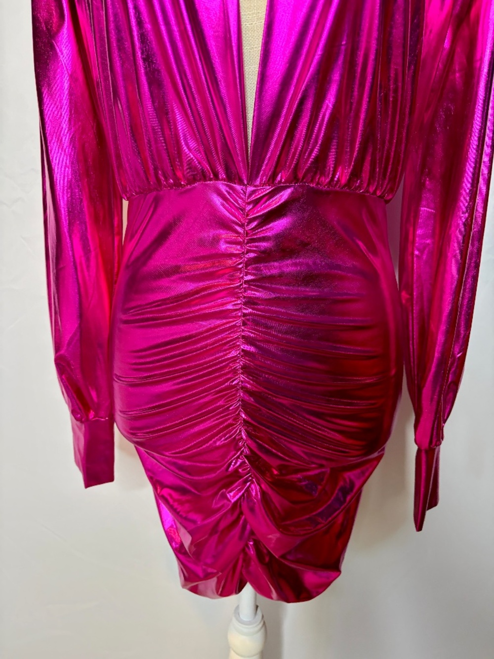 Buddy Love The Savannah Metallic Party Dress NWT - Picture 6 of 11